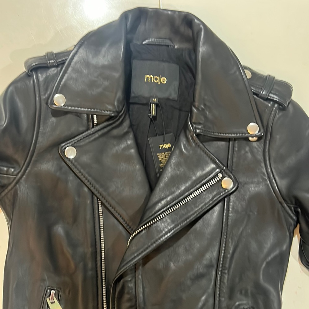 Maje Leather like Butter!